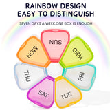 Easy to Open 7 Day Premium Quality Tablet Box