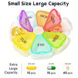 Easy to Open 7 Day Premium Quality Tablet Box