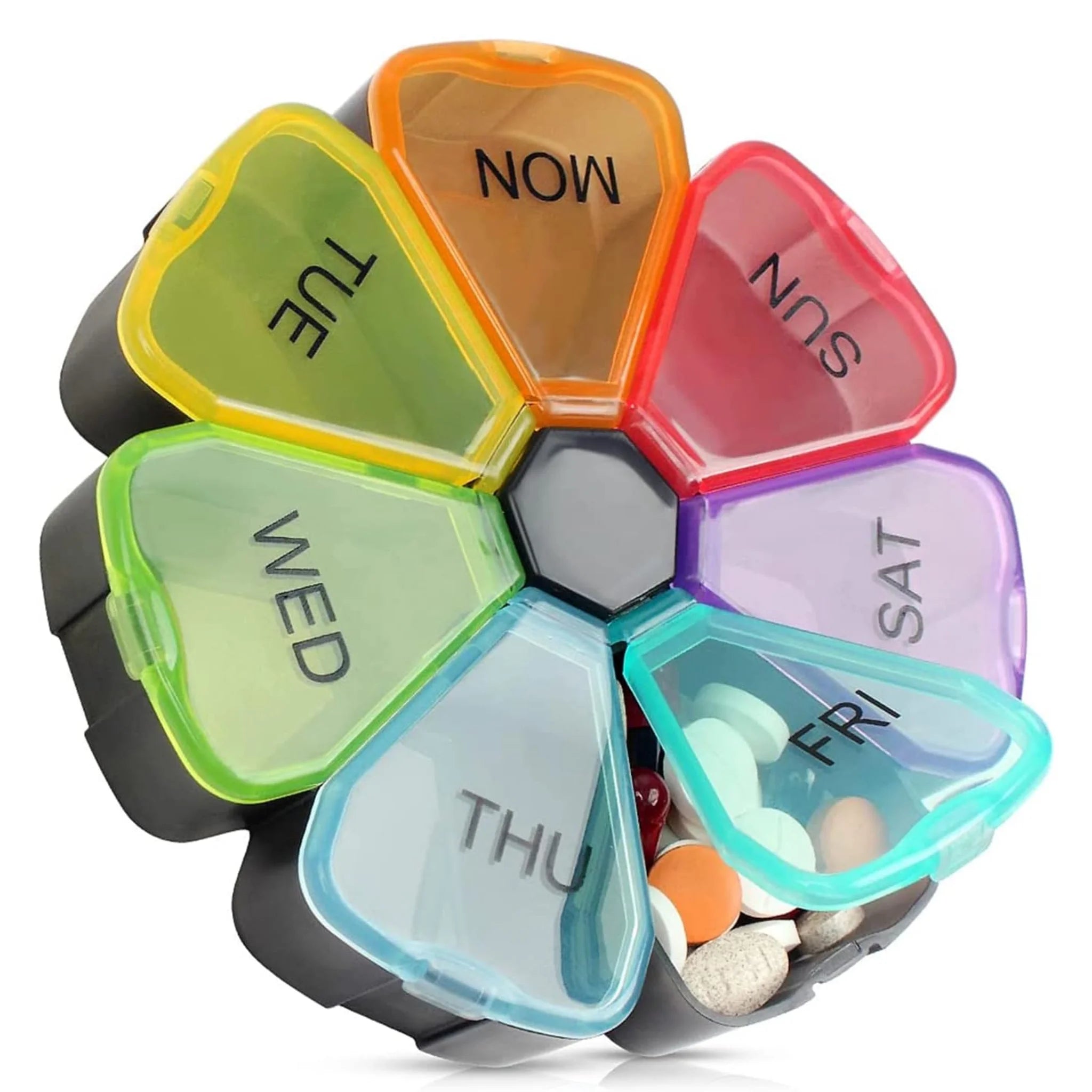 Easy to Open 7 Day Premium Quality Tablet Box