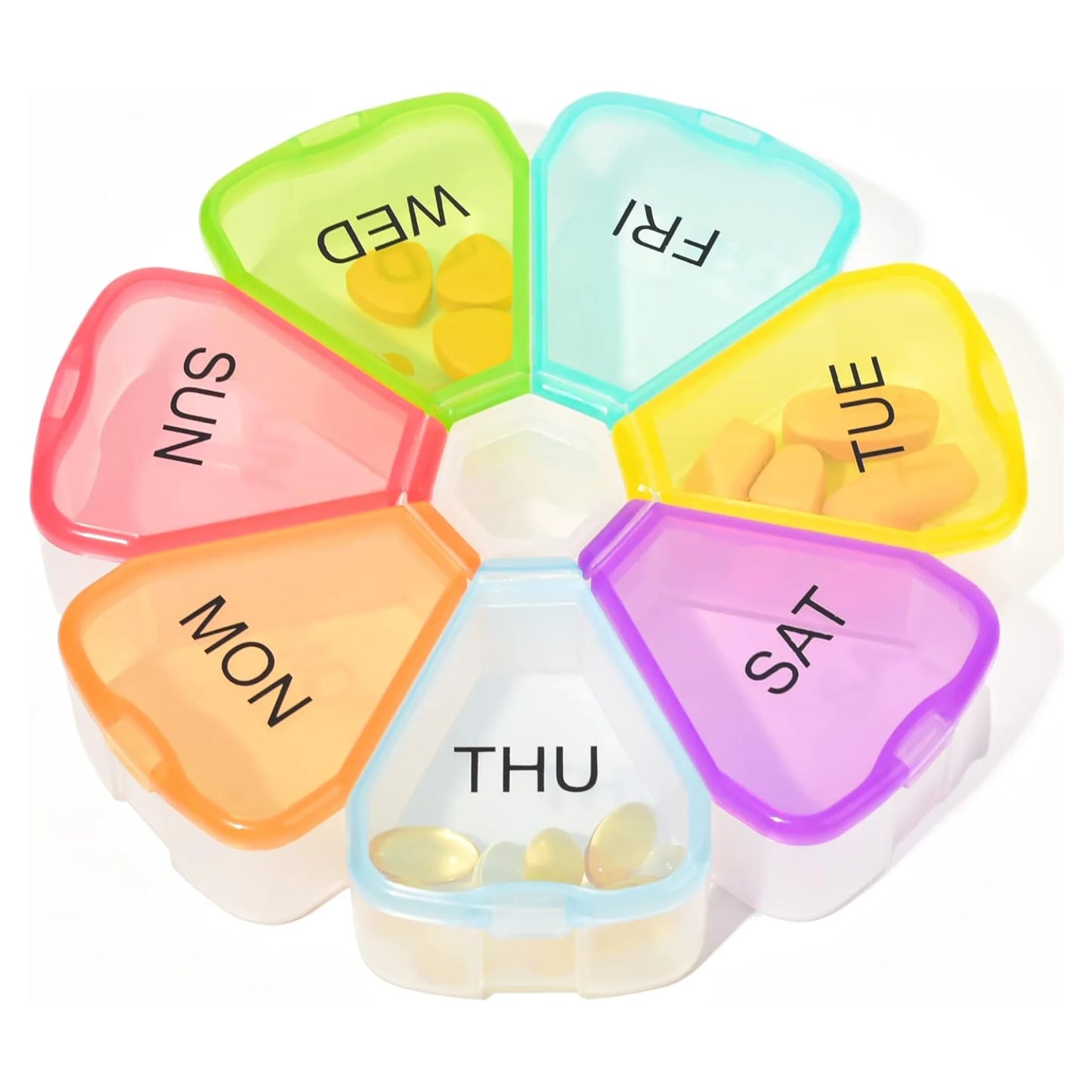 Easy to Open 7 Day Premium Quality Tablet Box