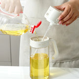 2-in-1 Oil Sprayer & Dispenser Bottle – 550ml