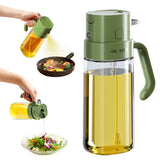 2-in-1 Oil Sprayer & Dispenser Bottle – 550ml