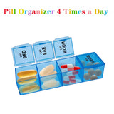 Extra Large Medication Organizer, 7 Day 4 Times a Day