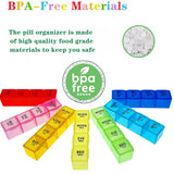 Extra Large Medication Organizer, 7 Day 4 Times a Day