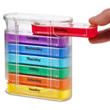 Portable weekly Stackable Pill Organiser